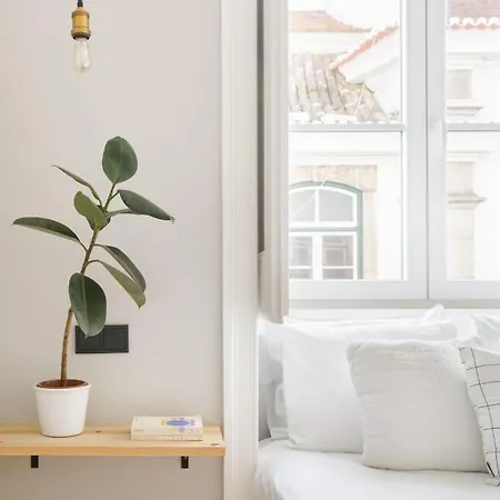 Update Urban Chic Flat In 19th Century Building 2 Bedrooms & 2 Bathrooms & Ac Alfama District Appartement