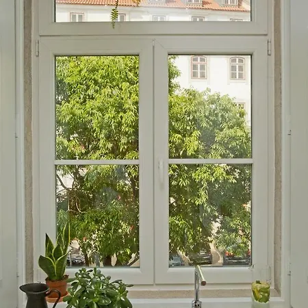 Update Urban Chic Flat In 19th Century Building 2 Bedrooms & 2 Bathrooms & Ac Alfama District Apartament